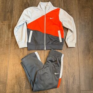 Boys Nike tracksuit matching set